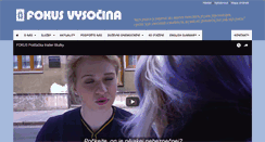 Desktop Screenshot of fokusvysocina.cz